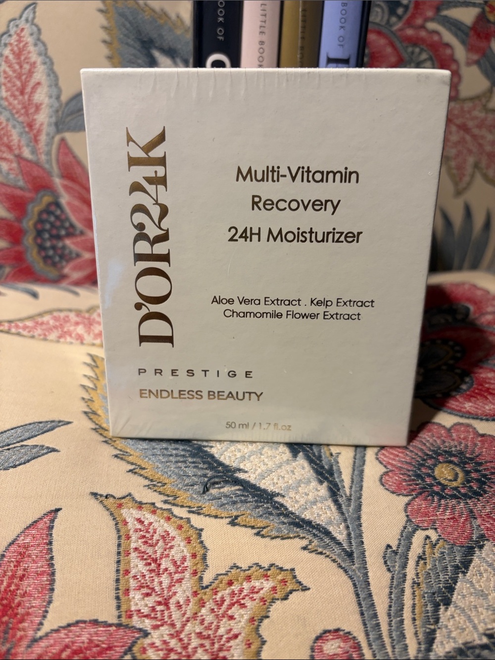 D’OR24K Multi-Vitamin Recovery 24H Moisturizer - White NWT Sealed